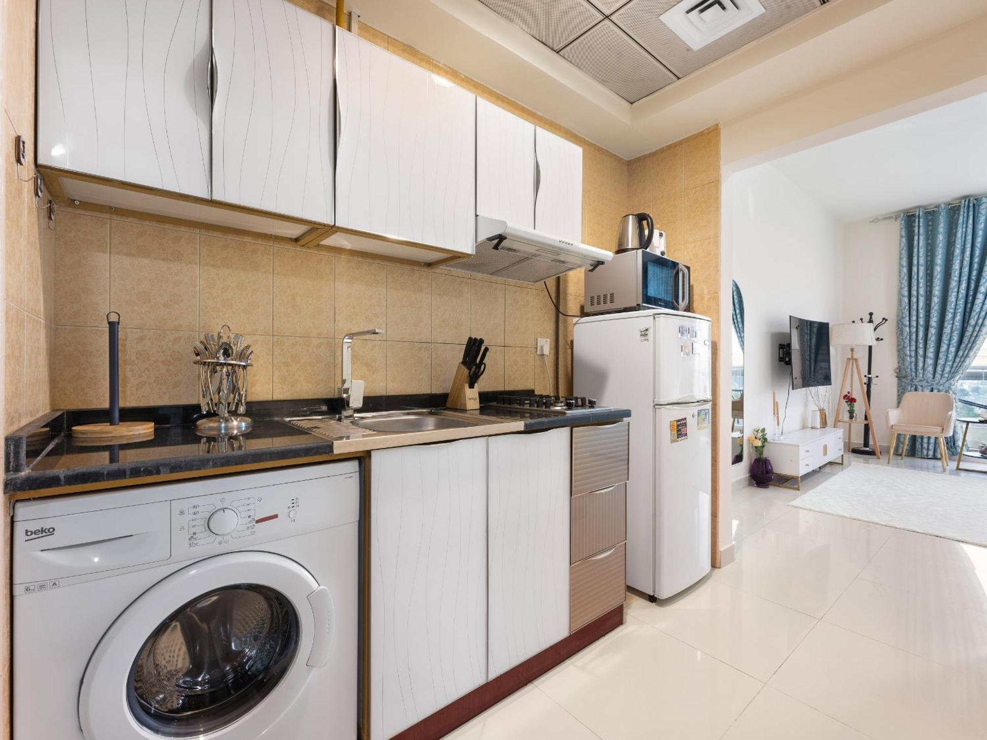 Elegant Urban In Al Manara Tower, Jvt Apartment *